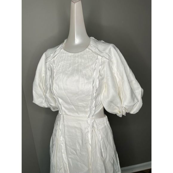 AJE Revitalise Cut Out Midi Dress Size AU4 (0 US) $625 - Picture 4 of 8